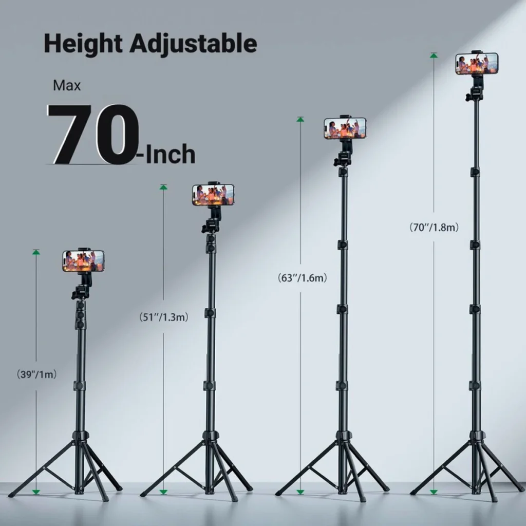 Селфі-трипод UGREEN LP680 Selfie Stick Tripod with Bluetooth Remote(15609) (UGR-15609)