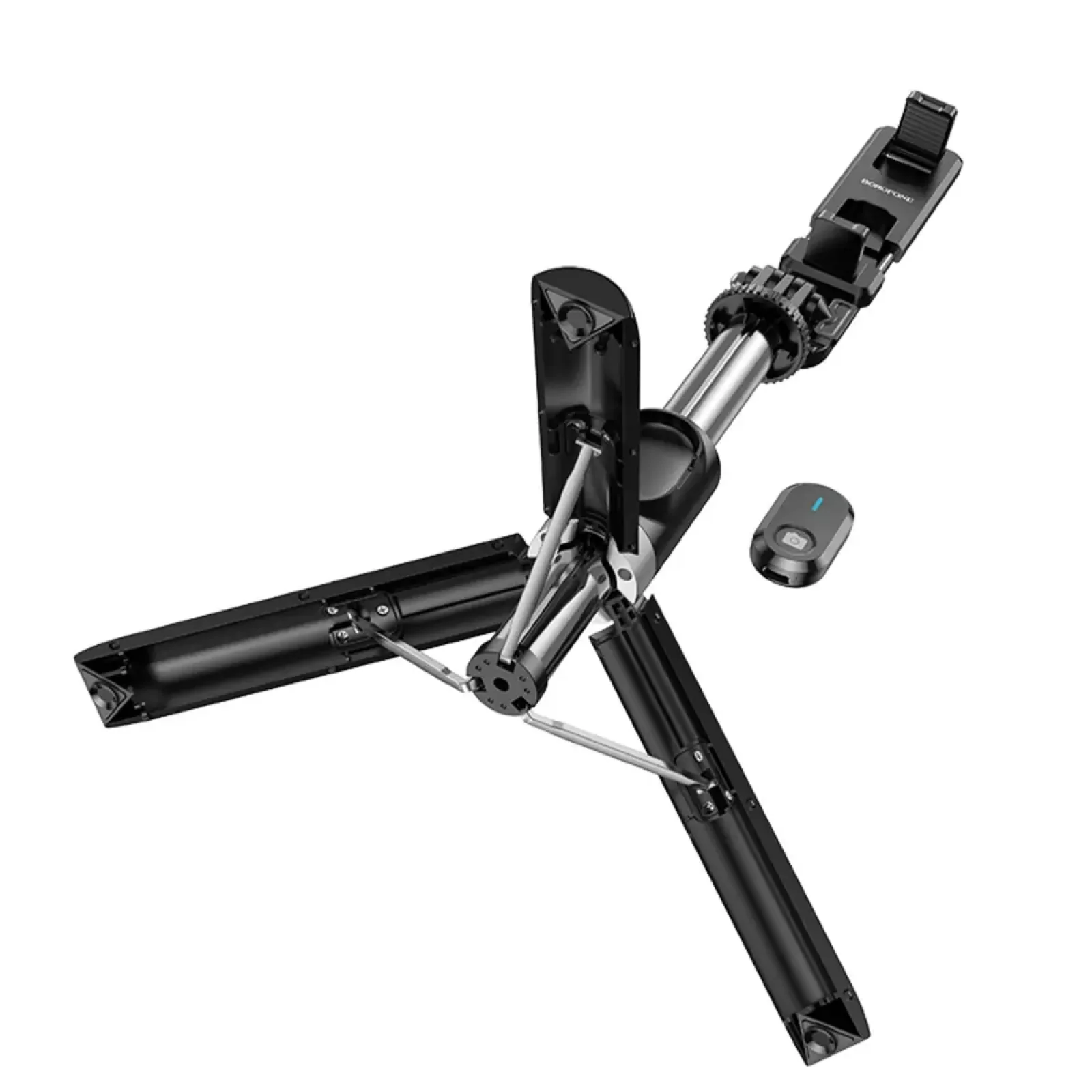 Селфі-монопод BOROFONE BY12 Diva live broadcast holder Black (6941991111303)