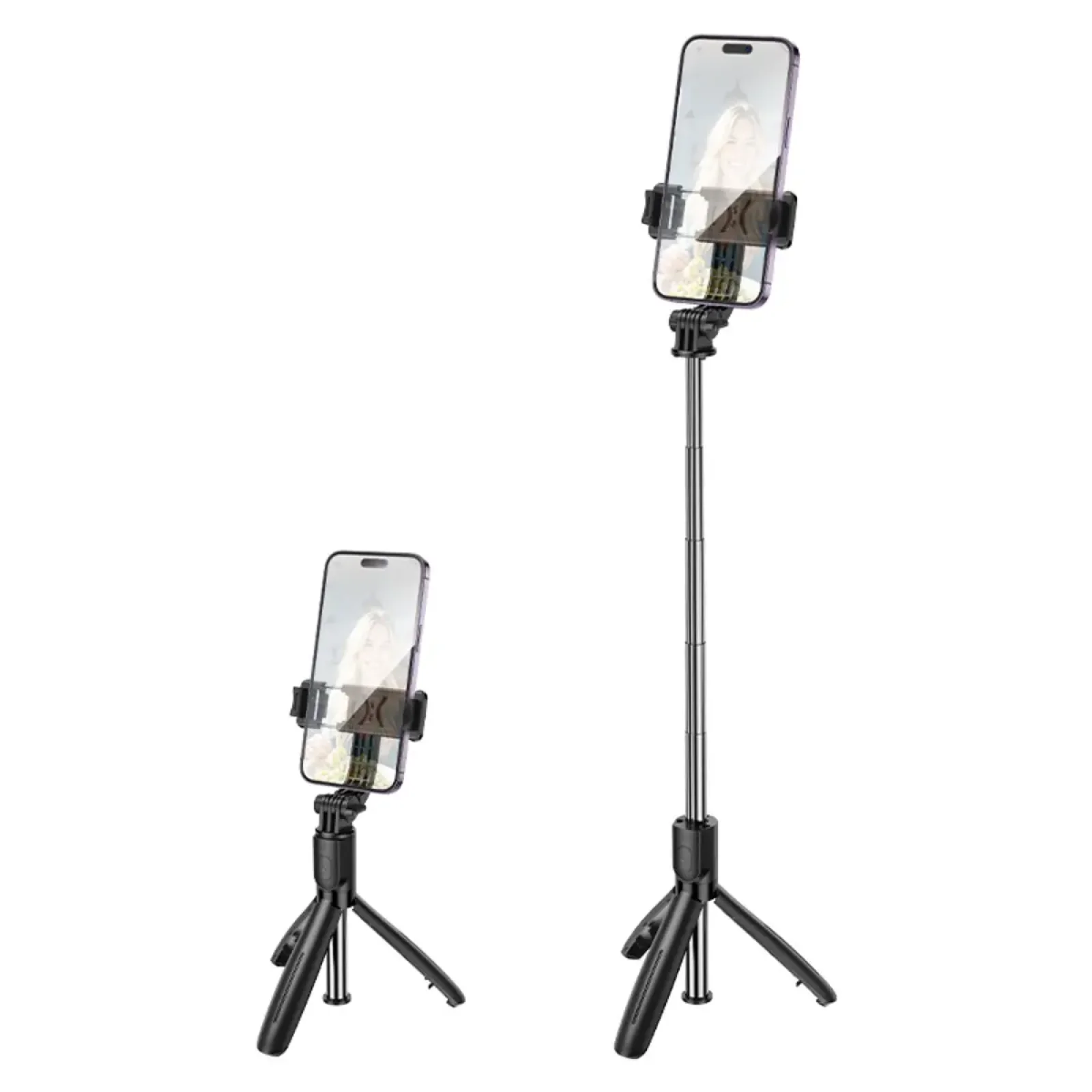 Селфі-монопод BOROFONE BY13 Nube live broadcast holder Black (6941991119415)