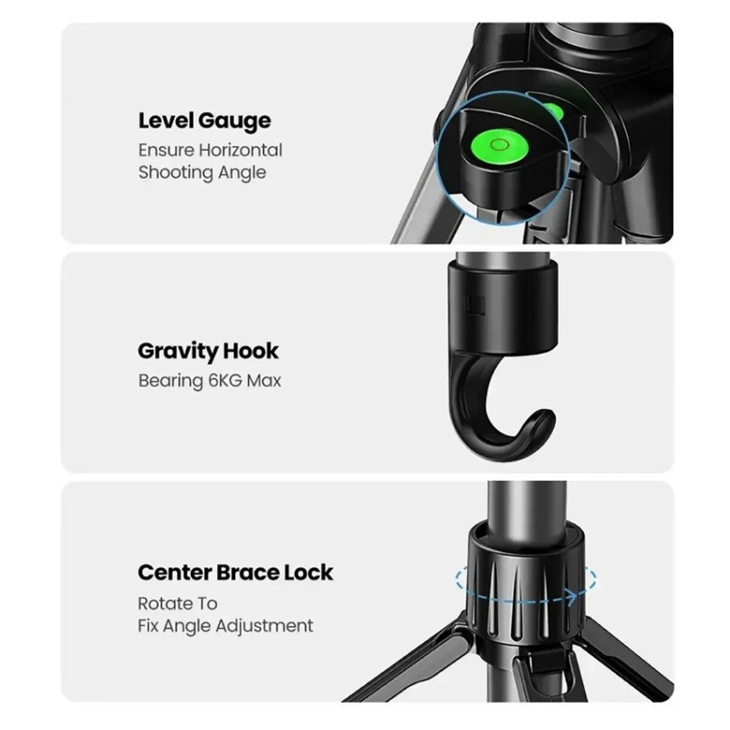 Штатив UGREEN LP661 Professional Tripod for Phone & Camera (UGR-15187)