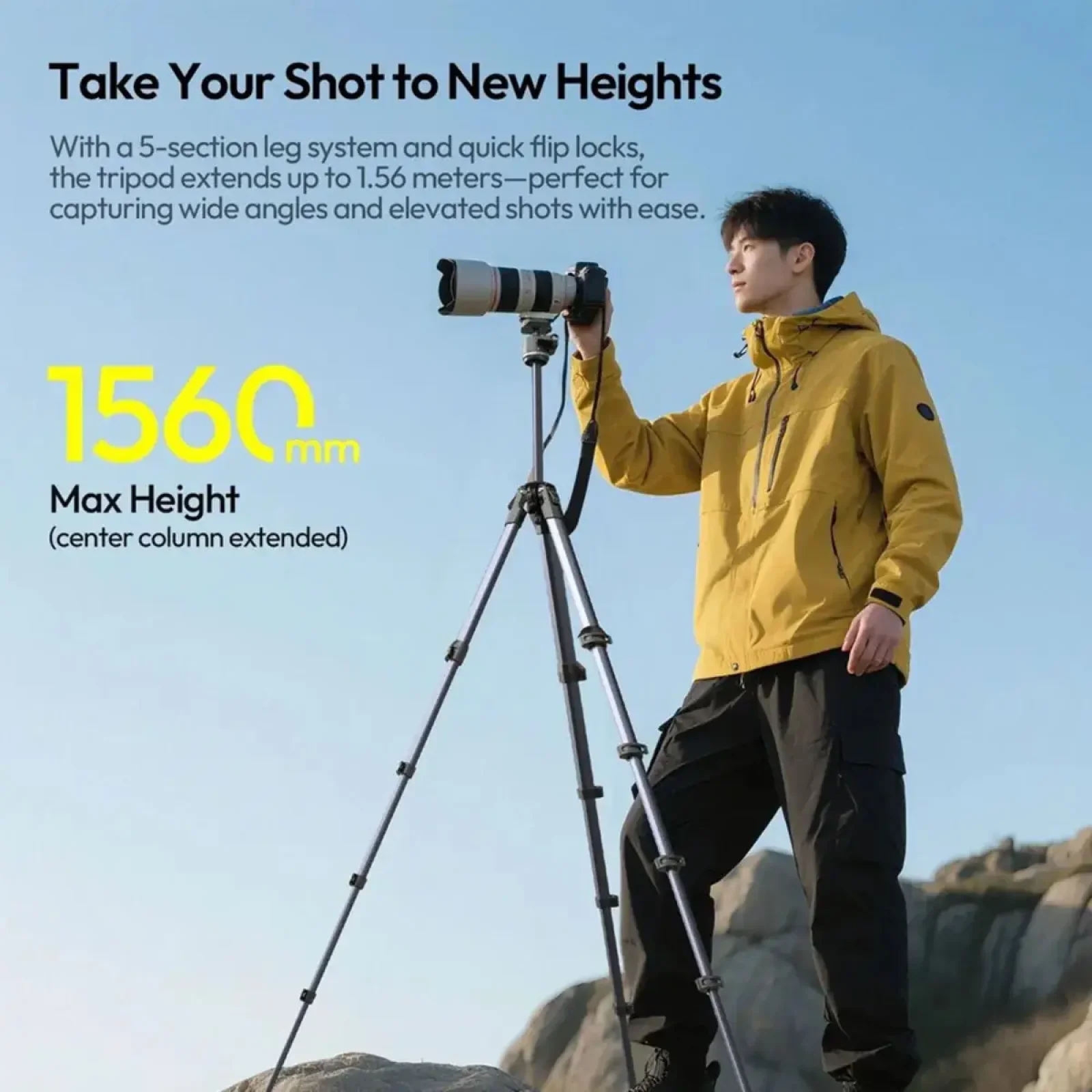 Штатив Ulanzi OMBRA II YING Tripod Black (T156)