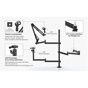 Штатив-тримач Ulanzi UURig Table-Top Universal Live Broadcast Stand (UV-2089 ) (UV-2089)