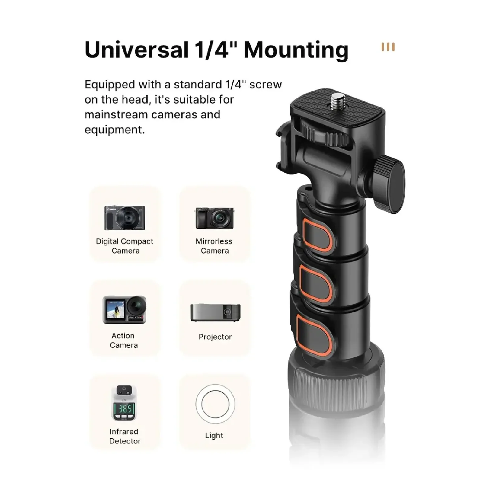 Штатив Ulanzi Vijim TB64 1.6M Multifunction Tripod (T115GBB1 TB64) (UV-T115GBB1)