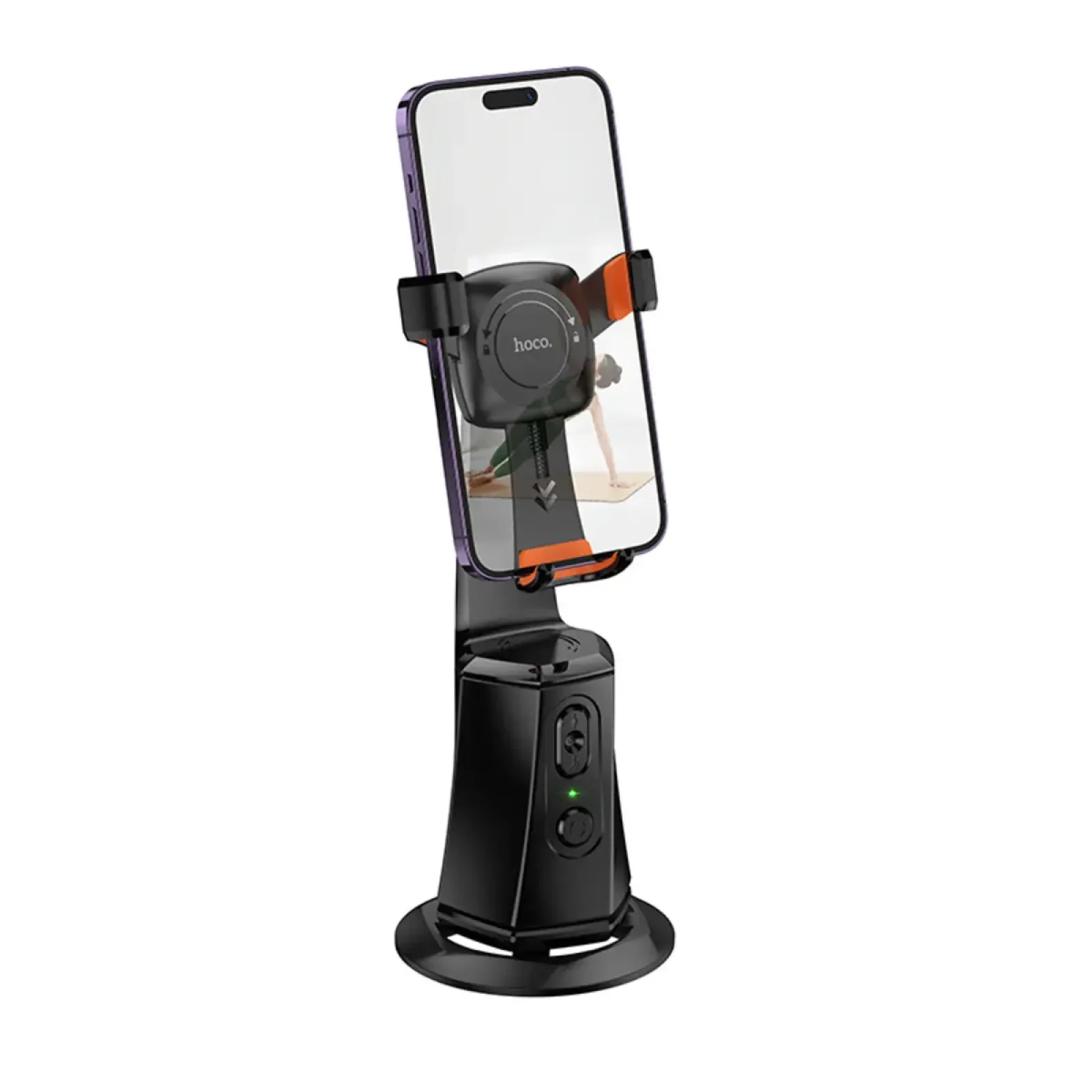 Смарт-штатив HOCO K26 Smart camera gimbal Black (6942007652605)