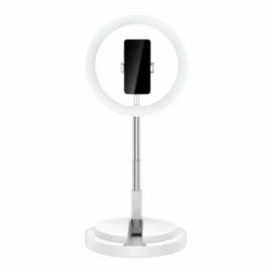 Кільцева світлодіодна LED лампа Usams US-ZB120 Stretchable Selfie Ring Light White (ZB120ZJ02)
