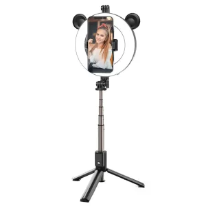 Кільцева лампа на штативі BOROFONE BY6 PerfectPic fill light live broadcast holder