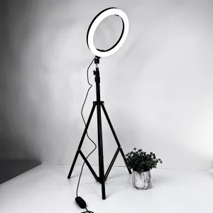 Кільцева лампа NNHQ-10 RGB (26см) + штатив 2,1м (NNHQ10RGB+Tripod)