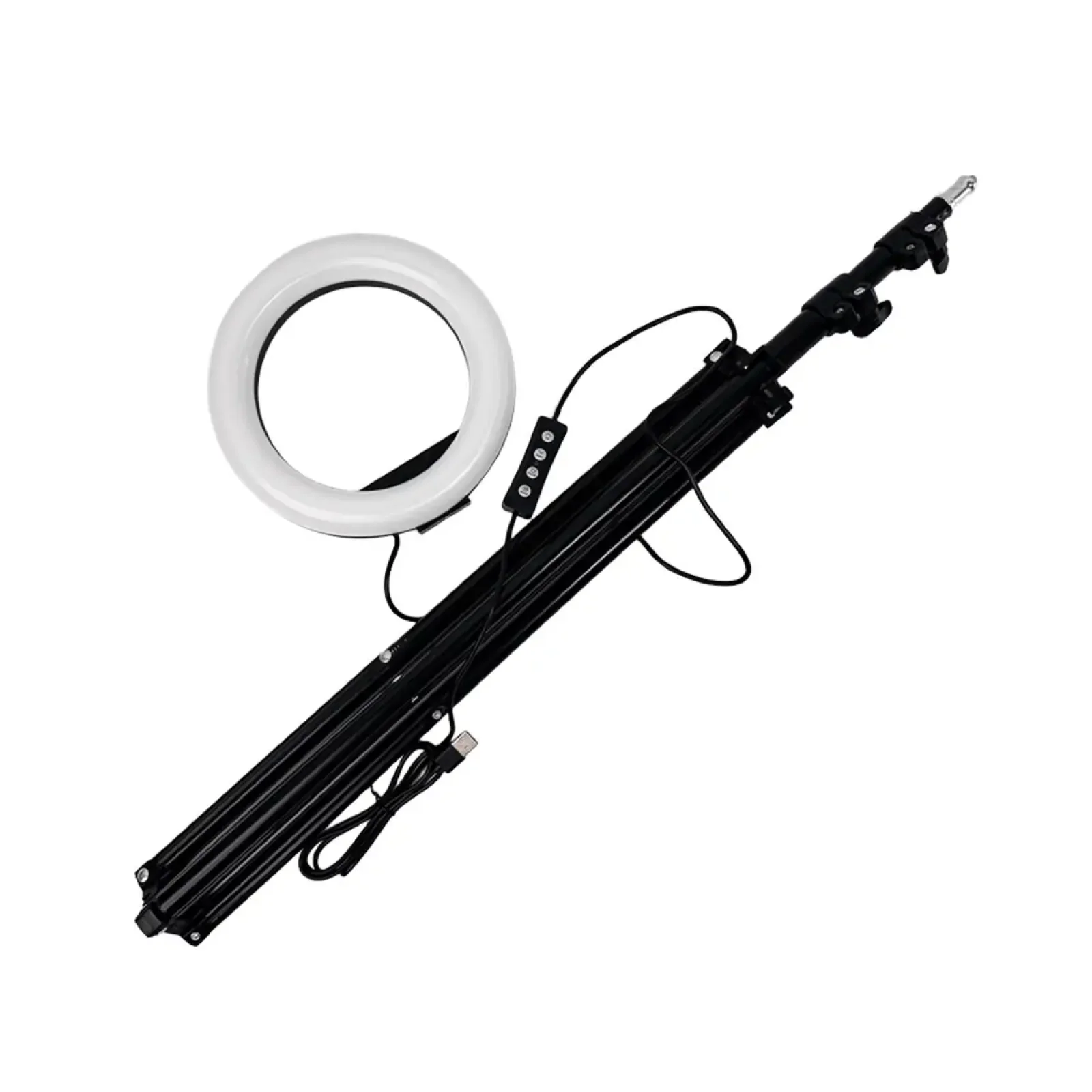 Кільцева лампа NNM-20 (20см) + штатив 2,1м (NNM20+Tripod)