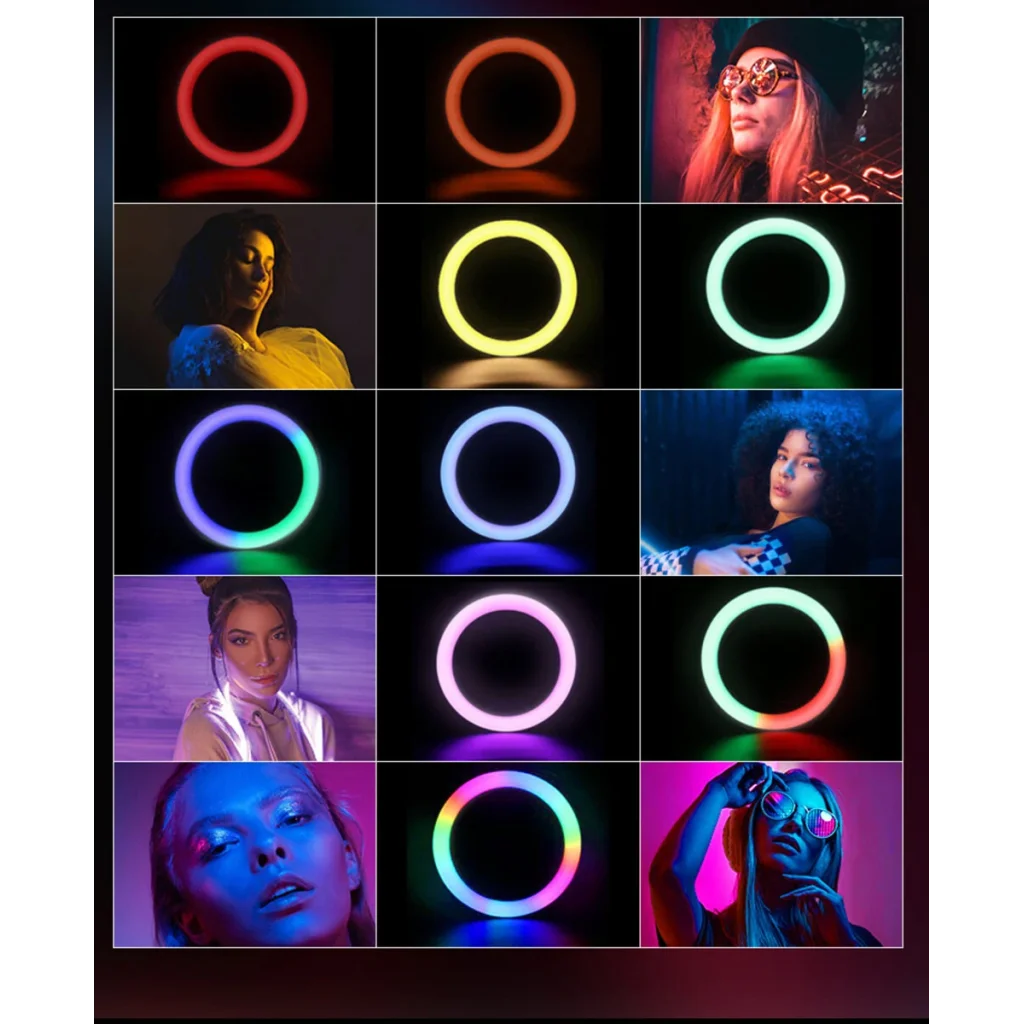 Кільцева лампа NNHQ-10 RGB (30см) (NNHQ10RGB)