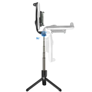 Кільцева лампа на штативі HOCO LV03 Plus Showfull fill light live broadcast holder Black (6931474757395)