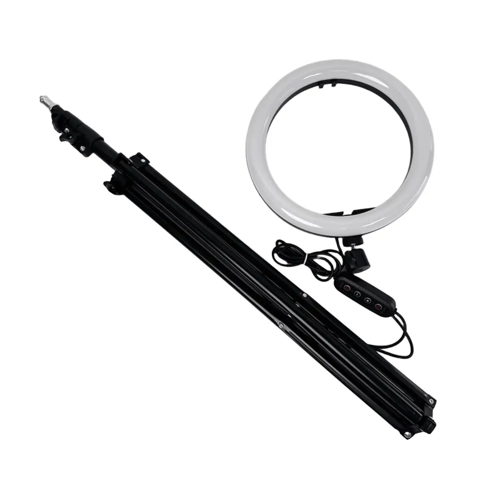 Кільцева лампа NNHQ-10 RGB (26см) + штатив 2,1м (NNHQ10RGB+Tripod)