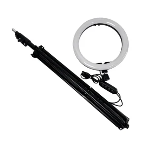 Кільцева лампа NNHQ-10 RGB (26см) + штатив 2,1м (NNHQ10RGB+Tripod)