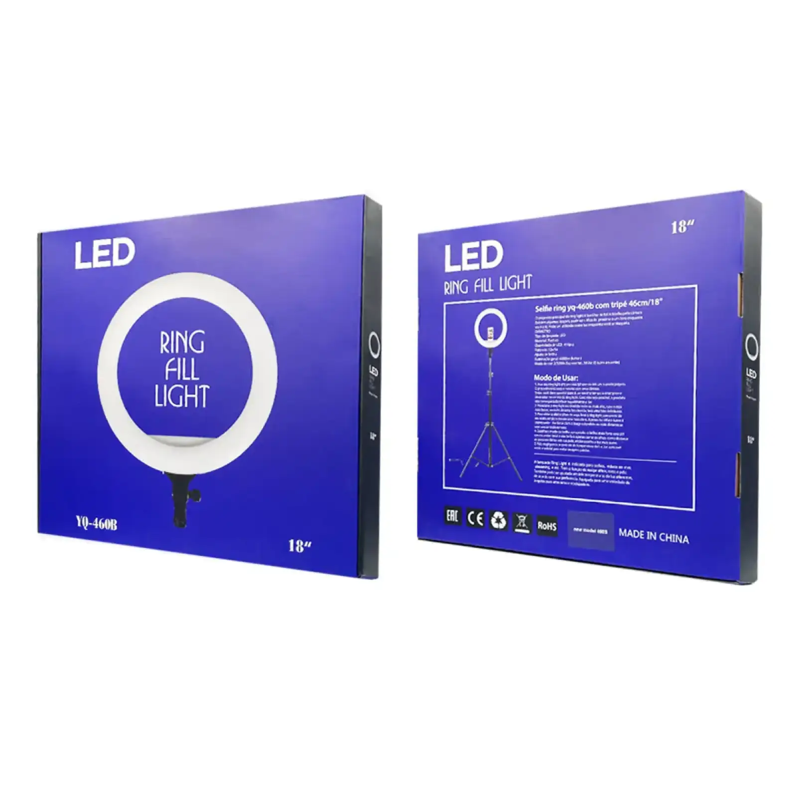 Кільцева лампа NN LED406B (45см) (NNL460B)