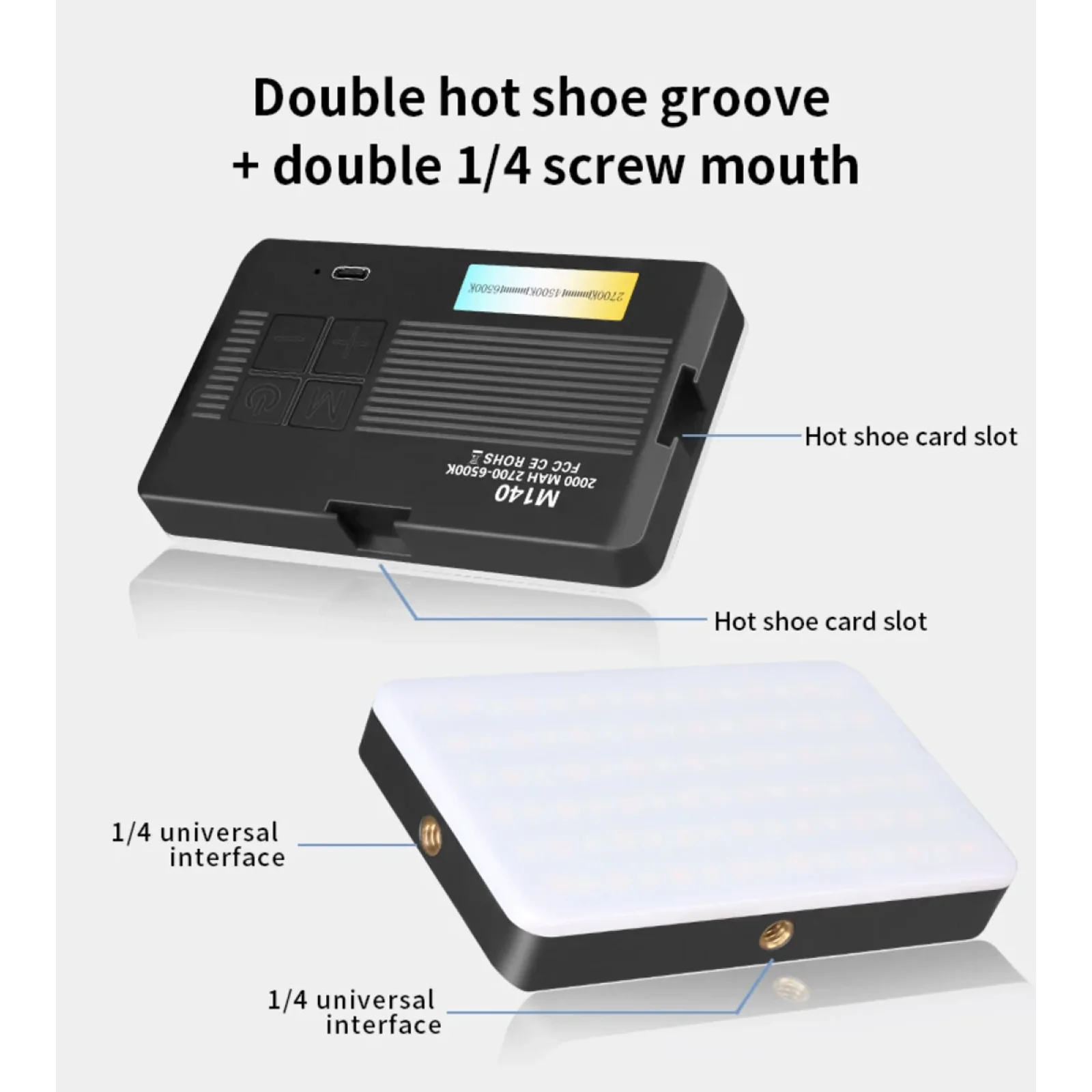 Відеосвітло No Brand (NN) M140SS (NNM140SS)