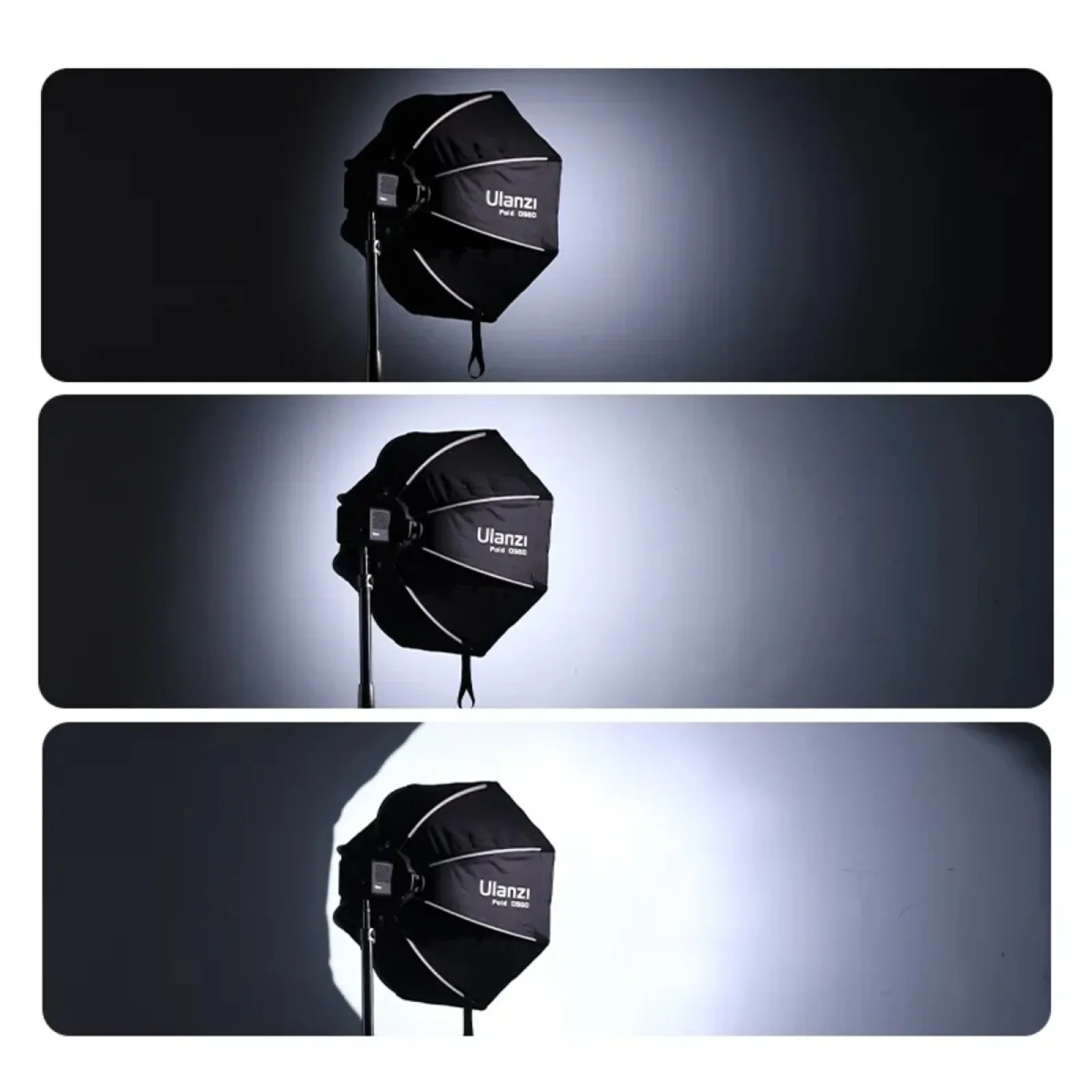 Відеосвітло Ulanzi Vijim40cm Octagonal Softbox with Mini Bowens Mount and Grid (L066 LAS002) (UV-L066)