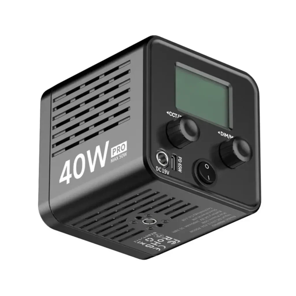 Відеосвітло Ulanzi Vijim 40W Pro COB Fill Light Black (UV-L023 40WPRO)