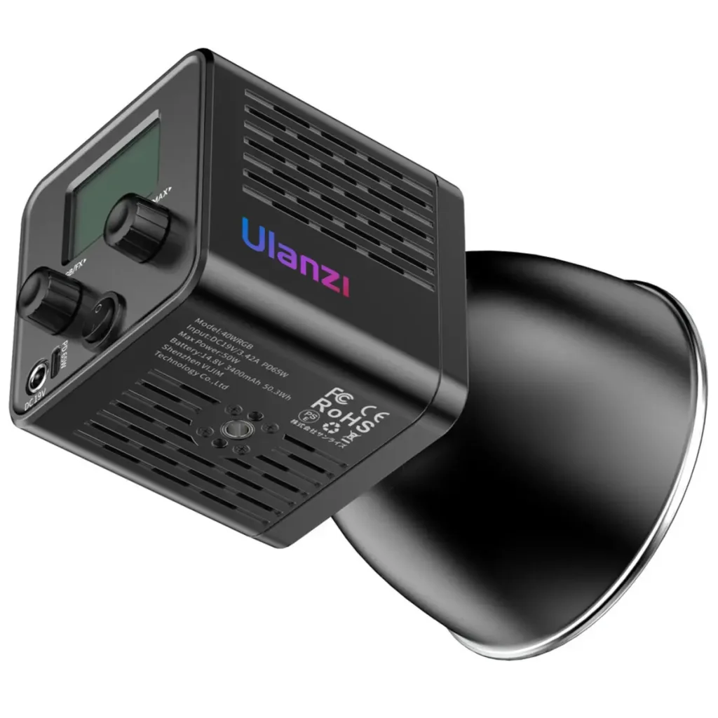 Відеосвітло Ulanzi Vijim 40W RGB COB Fill Light (L024 40WRGB) (UV-L024)