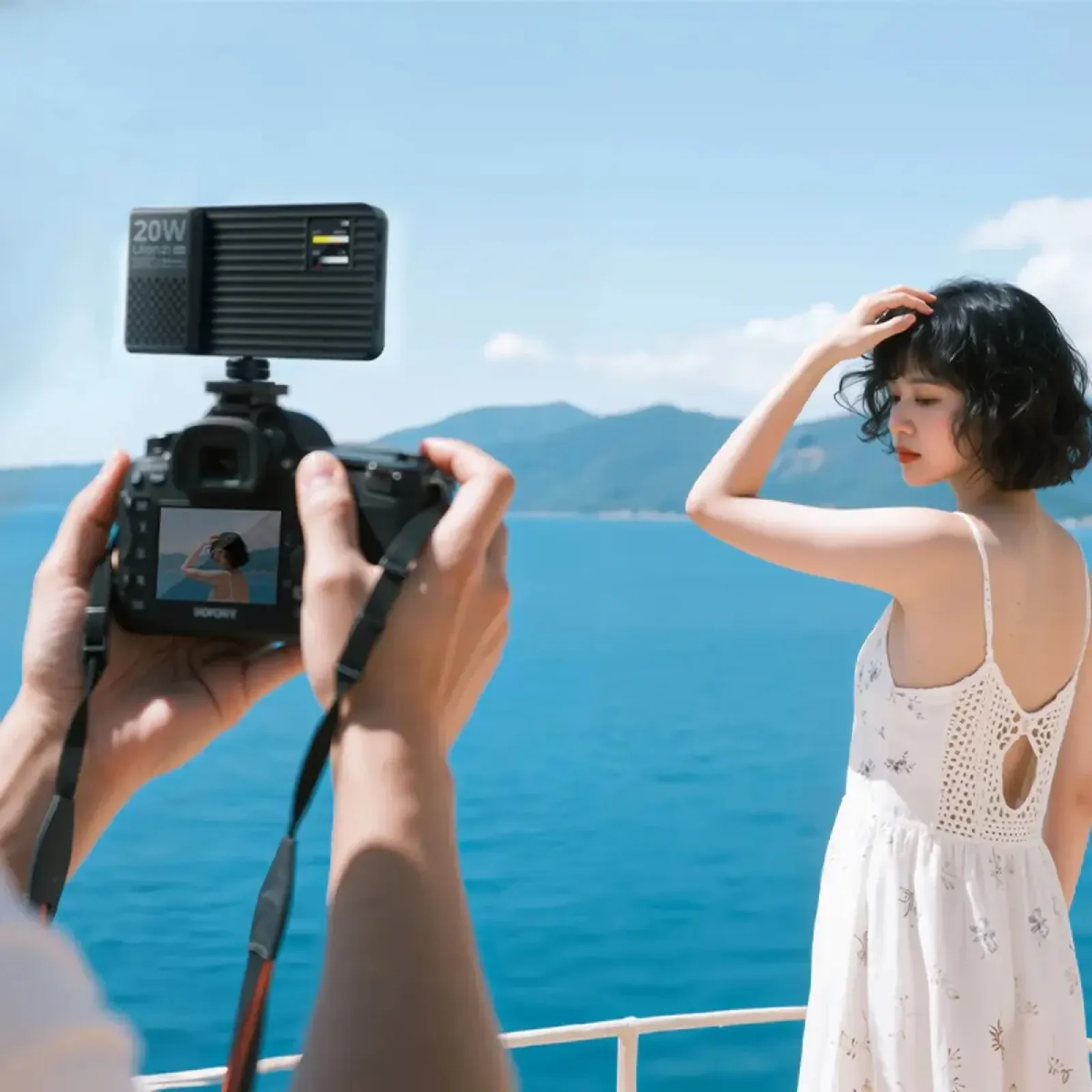 Накамерне світло Ulanzi K20 RGB 20W Panel light (L207)