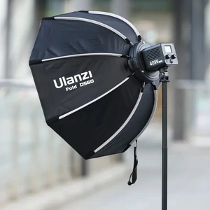 Відеосвітло Ulanzi Vijim40cm Octagonal Softbox with Mini Bowens Mount and Grid (L066 LAS002) (UV-L066)