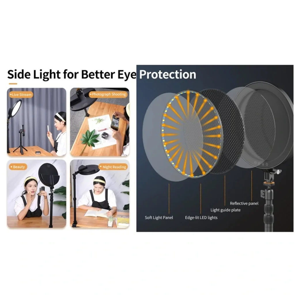 Відеосвітло Ulanzi Vijim 10inch streaming key light (UV-2591 K13)