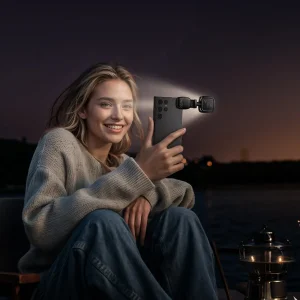 Накамерна лампа HOCO K28 Beauty mini fill light Blck (6942007655880)