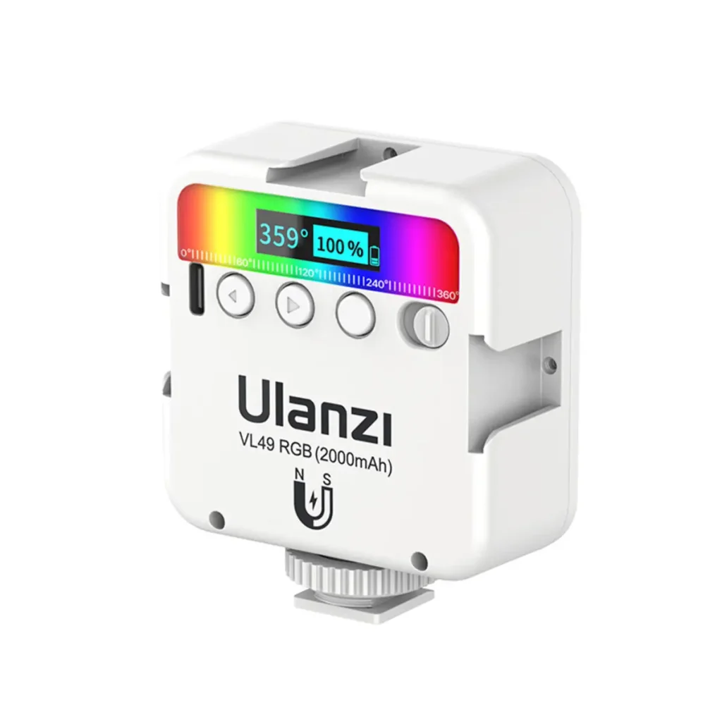 Відеосвітло Ulanzi Vijim RGB Light White (UV-2586 VL49 RGB)