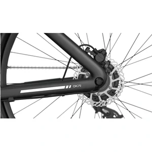 Електровелосипед OKAI EB60 Black 28', 350(550)W, 9,6Ah, 100km, 25km\h, NFC, App, 23kg (EB60-B)