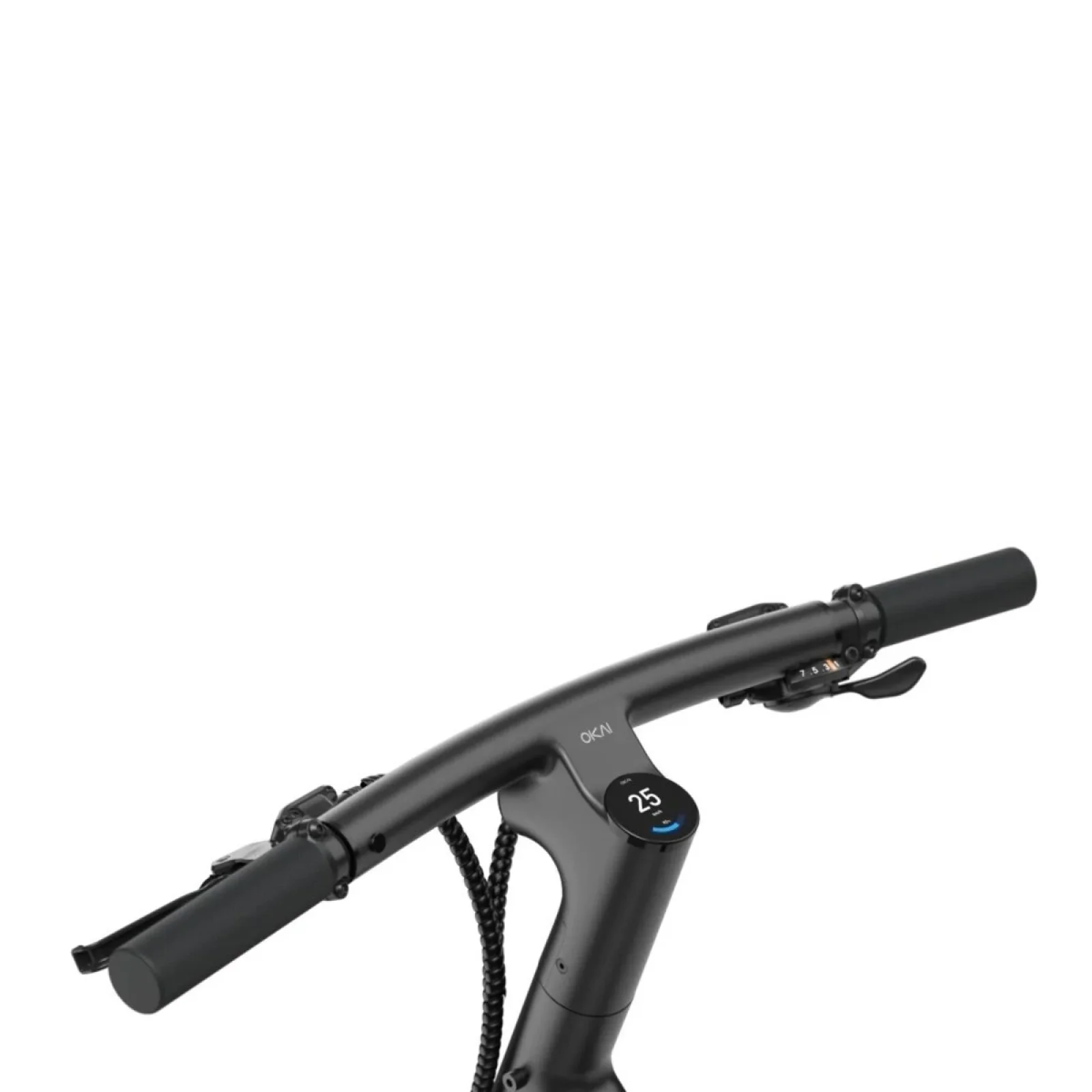 Електровелосипед OKAI EB60 Black 28', 350(550)W, 9,6Ah, 100km, 25km\h, NFC, App, 23kg (EB60-B)