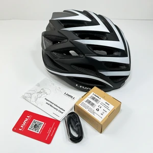 Захисний шолом Livall BH62 NEO (L) Black/White (55-61см), акустика, мікрофон, сигнали поворотів та стопів, додаток, пульт BR80, Bluetooth (ZHLIV-TBH62N-4041)