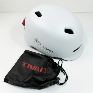 Захисний шолом Livall C20 (M) White (54-58см), сигнал стопів (LIV-000C20-4242)