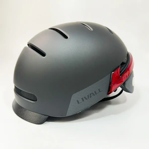 Захисний шолом Livall BH51M NEO (M) Black (54-58см), акустика, мікрофон, сигнали поворотів та стопів, додаток, пульт BR80, Bluetooth (LIV-T1V6MN-5210)