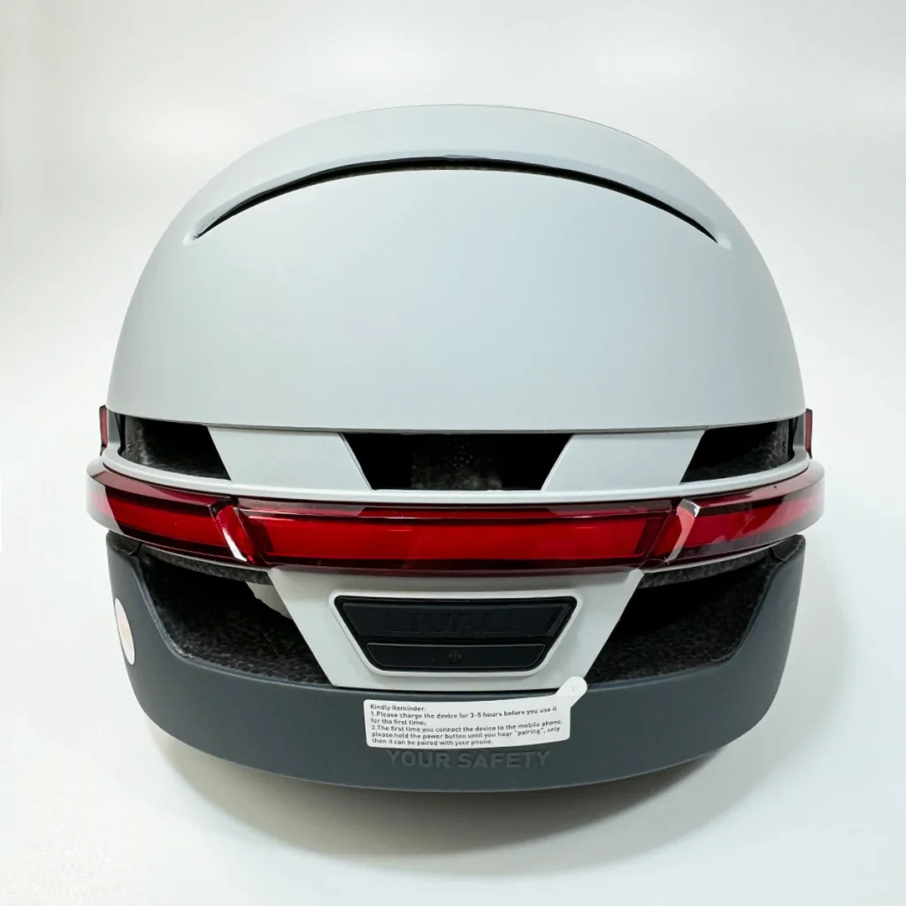 Захисний шолом Livall BH51M NEO (L) Sandstone Grey (57-61см), акустика, мікрофон, сигнали поворотів та стопів, додаток, пульт BR80, Bluetooth (LIV-T1V6MN-6310)
