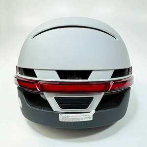 Захисний шолом Livall BH51M NEO (L) Sandstone Grey (57-61см), акустика, мікрофон, сигнали поворотів та стопів, додаток, пульт BR80, Bluetooth (LIV-T1V6MN-6310)