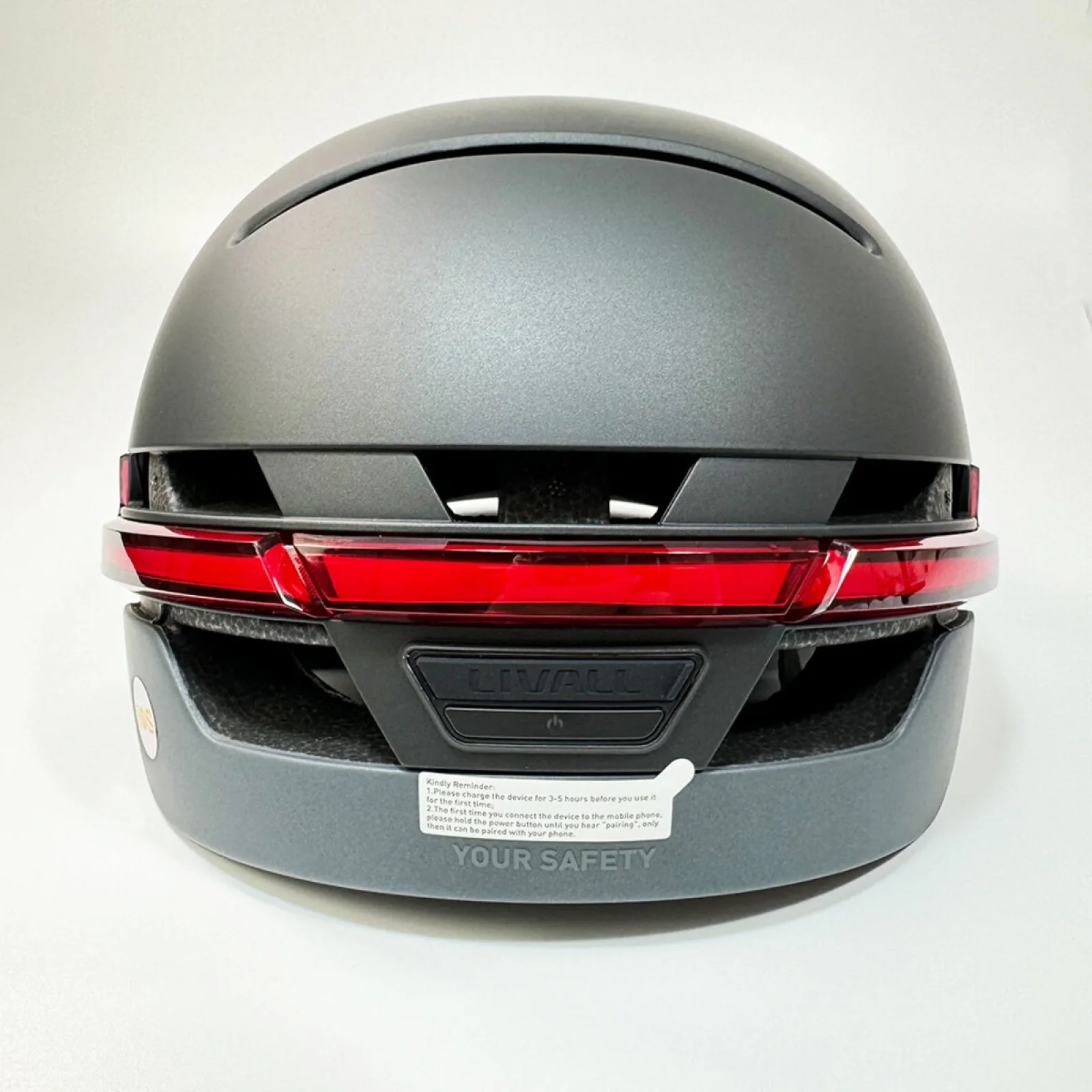 Захисний шолом Livall BH51M NEO (M) Black (54-58см), акустика, мікрофон, сигнали поворотів та стопів, додаток, пульт BR80, Bluetooth (LIV-T1V6MN-5210)