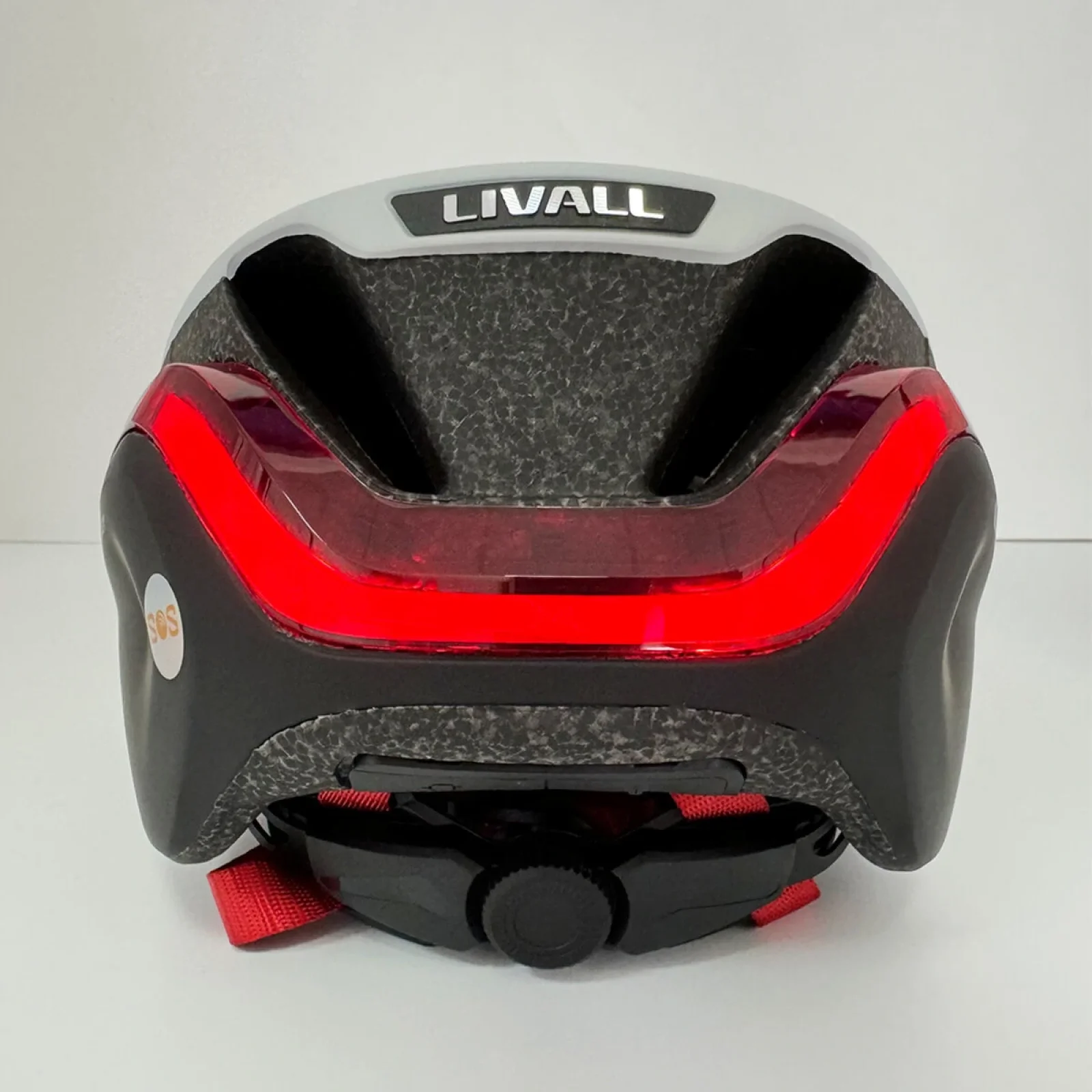 Захисний шолом Livall EVO21 (L) Snow (58-62см), передній та задній ліхтар поворотів та стопів, додаток, Bluetooth, пульт BR80 (LIV-LEVO21-4342)