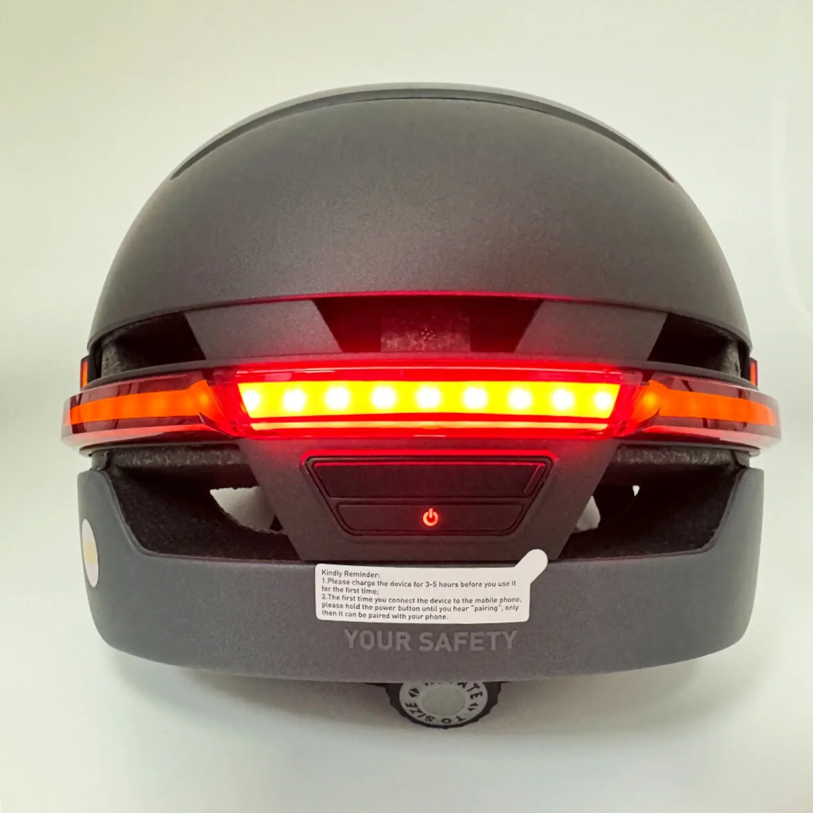 Захисний шолом Livall BH51M NEO (M) Black (54-58см), акустика, мікрофон, сигнали поворотів та стопів, додаток, пульт BR80, Bluetooth (LIV-T1V6MN-5210)