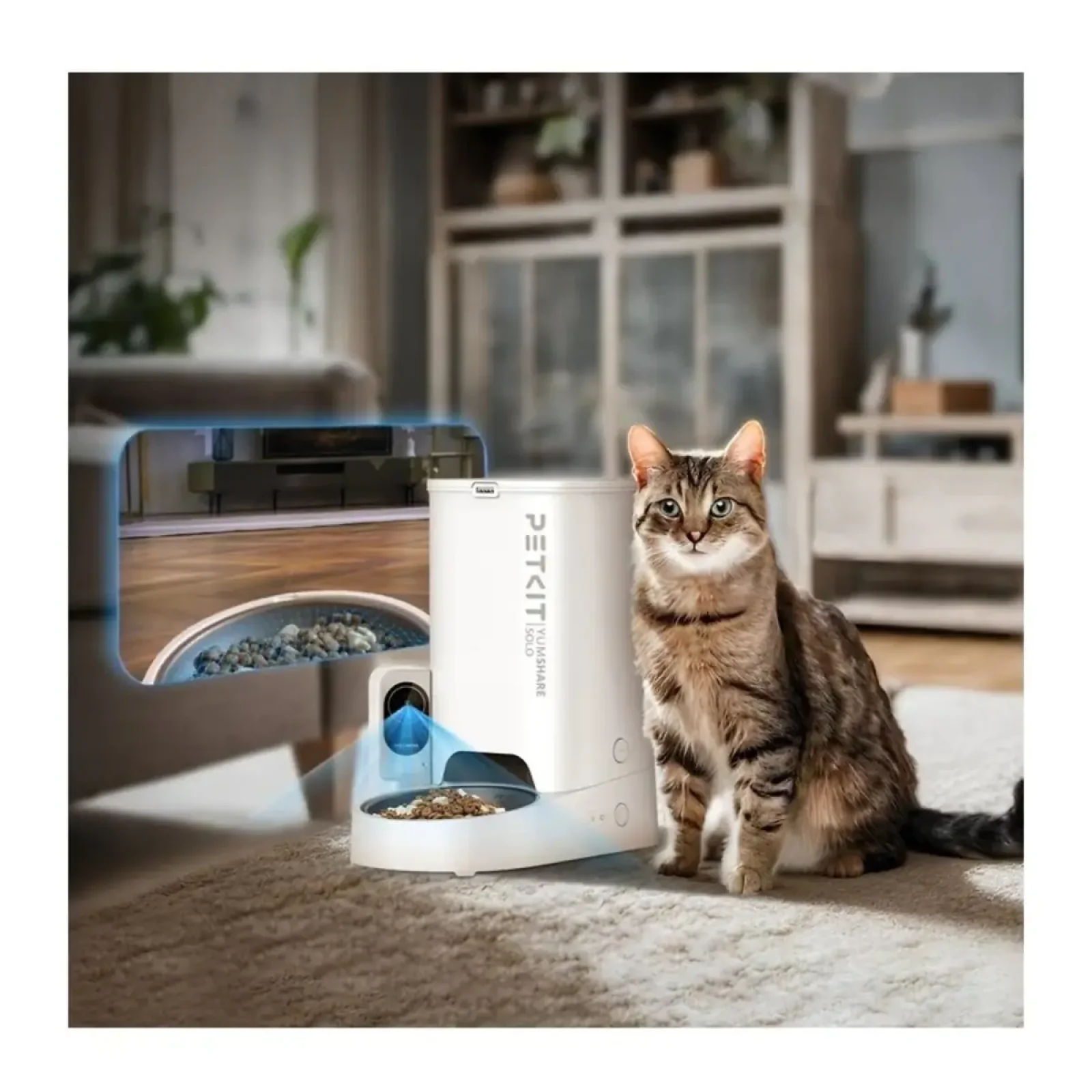 Смарт годівниця PETKIT - Yumshare Solo With Camera Smart Pet Feeder, 3 л (P571)