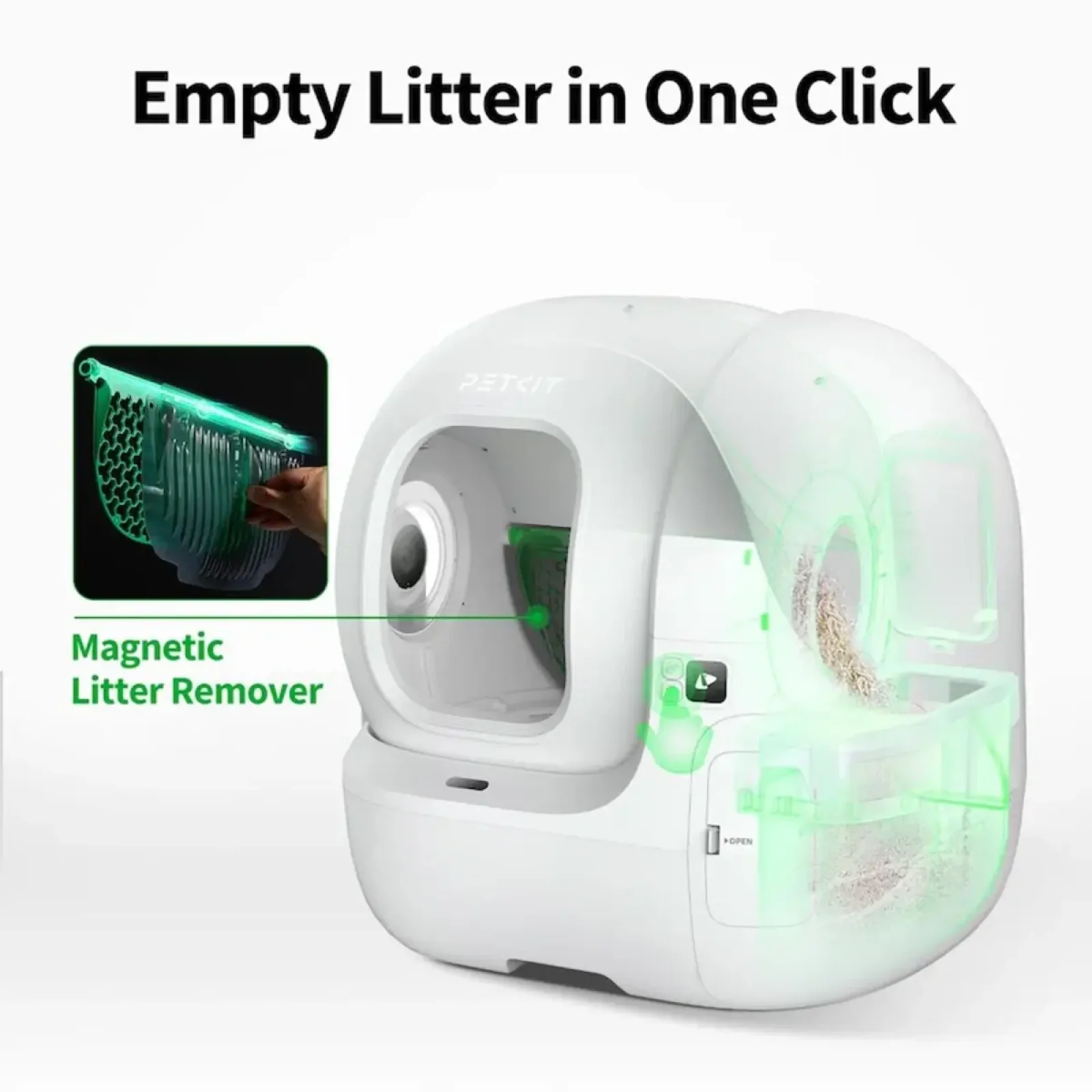 Смарт автоматичний лоток PETKIT Purobot Max Pro with Camera (P9904)