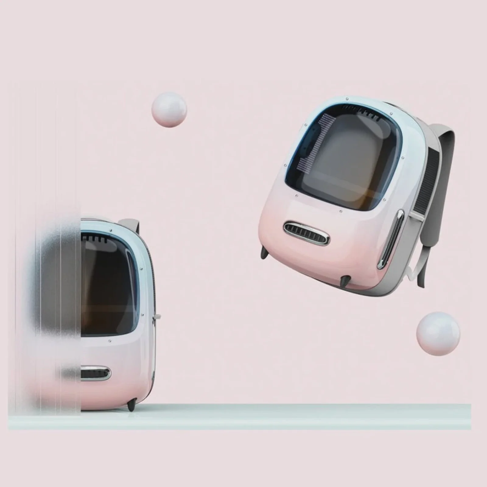 Рюкзак-переноска PETKIT Breezy2 Smart Cat Carrier Pink (P7704-P)