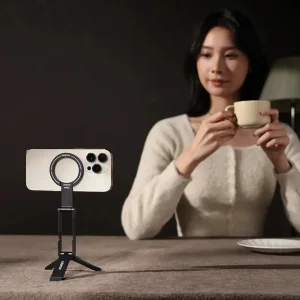 Тримач телефона Ulanzi MA60 Foldable Magnetic Phone Tripod (Green) (S036)