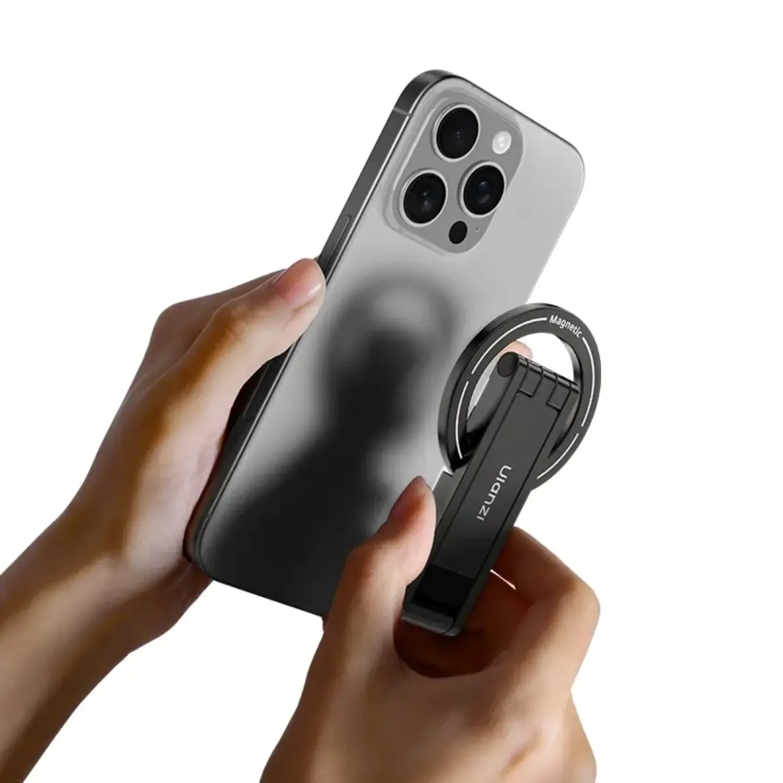 Тримач телефона Ulanzi MA60 Foldable Magnetic Phone Tripod (Orange) (S040)