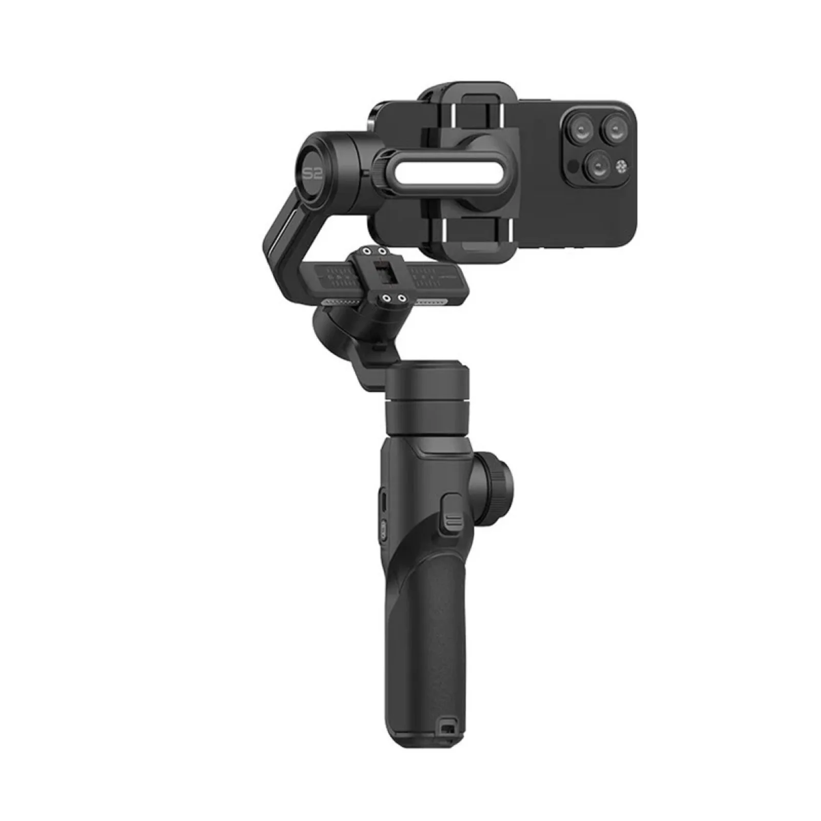 Триосьовий стабілізатор AOCHUAN Professional Gimbal Stabilizer for Smartphone SMART S2 Чорний (AOCHUAN-SMARTS2-B) UA