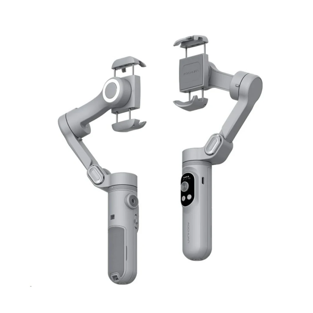 Триосьовий стабілізатор AOCHUAN Professional Gimbal Stabilizer for Smartphone SMART X Сірий (AOCHUAN-SMARTX-G) UA