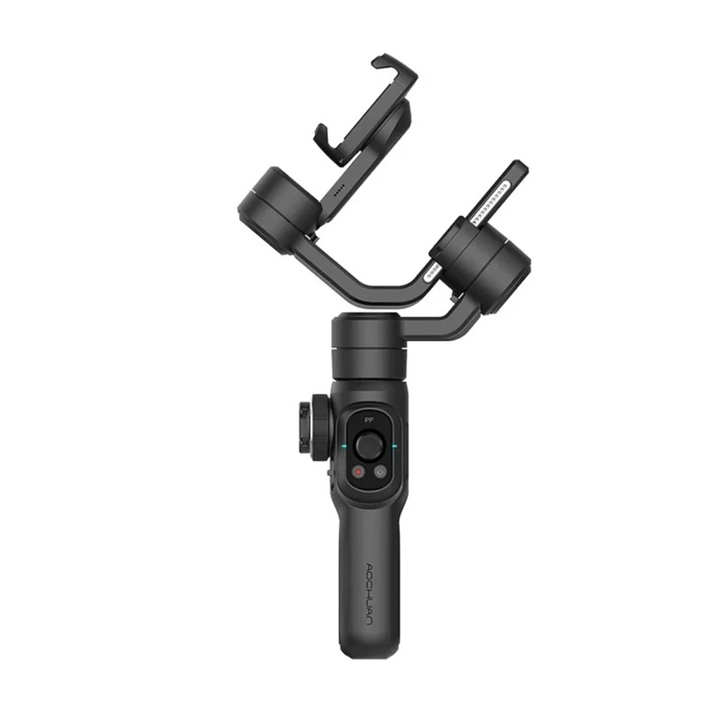 Триосьовий стабілізатор AOCHUAN Professional Gimbal Stabilizer for Smartphone SMART S2 Чорний (AOCHUAN-SMARTS2-B) UA