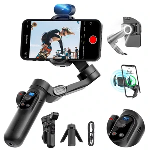 Триосьовий стабілізатор AOCHUAN Professional Gimbal Stabilizer for Smartphone SMART X Pro AI Black (AOCHUAN-SMARTXPROAI-B) UA