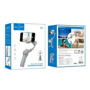 Триосьовий стабілізатор HOCO K24 Support 3-axis smart gimbal Gray (6942007635547) UA