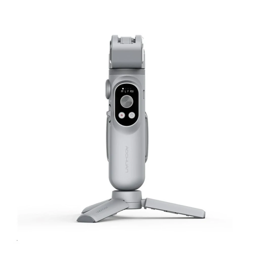Триосьовий стабілізатор AOCHUAN Professional Gimbal Stabilizer for Smartphone SMART X Сірий (AOCHUAN-SMARTX-G) UA