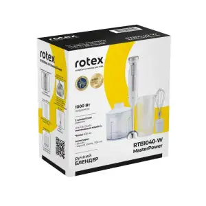 Блендер Rotex RTB1040-W MasterPower UA