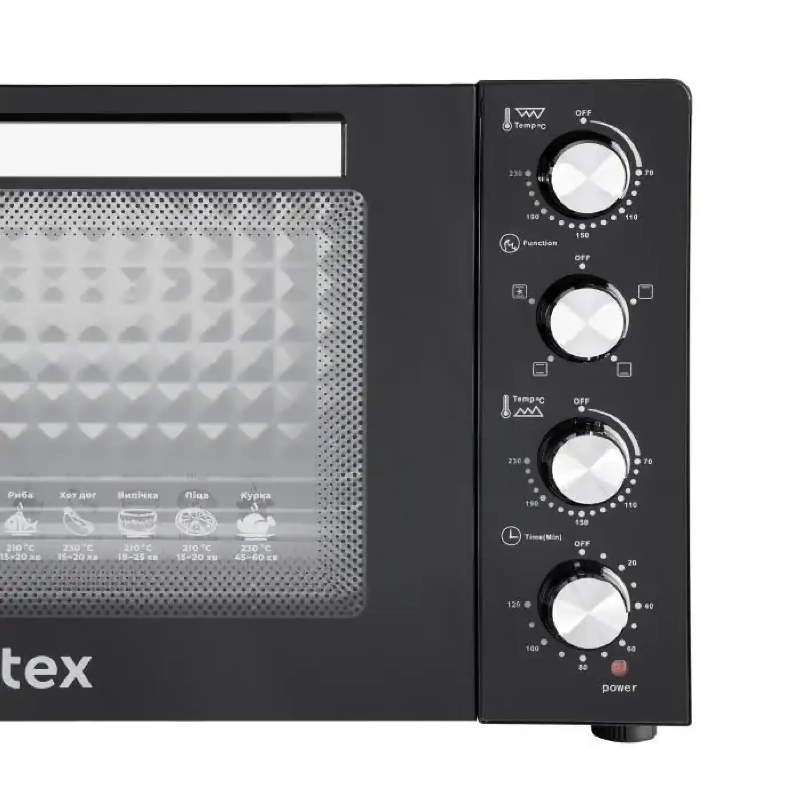 Піч Rotex ROT455-B2G EUROSTANDART UA