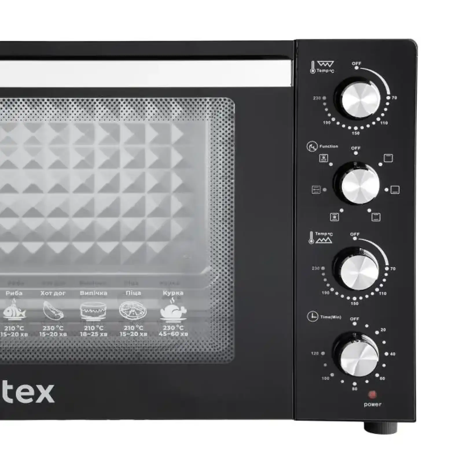 Піч Rotex ROT855-B2G EUROSTANDART UA